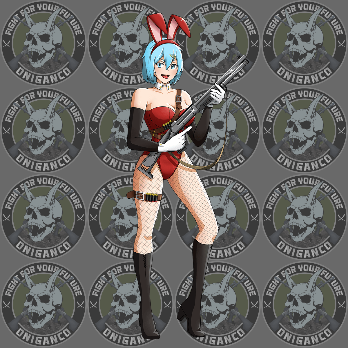DAWN "Bunny" Full Body Sticker