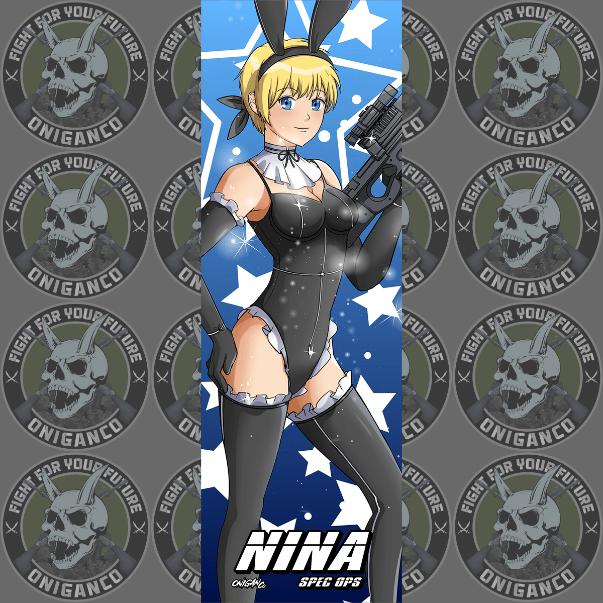 NINA "Bunny" Slap Sticker