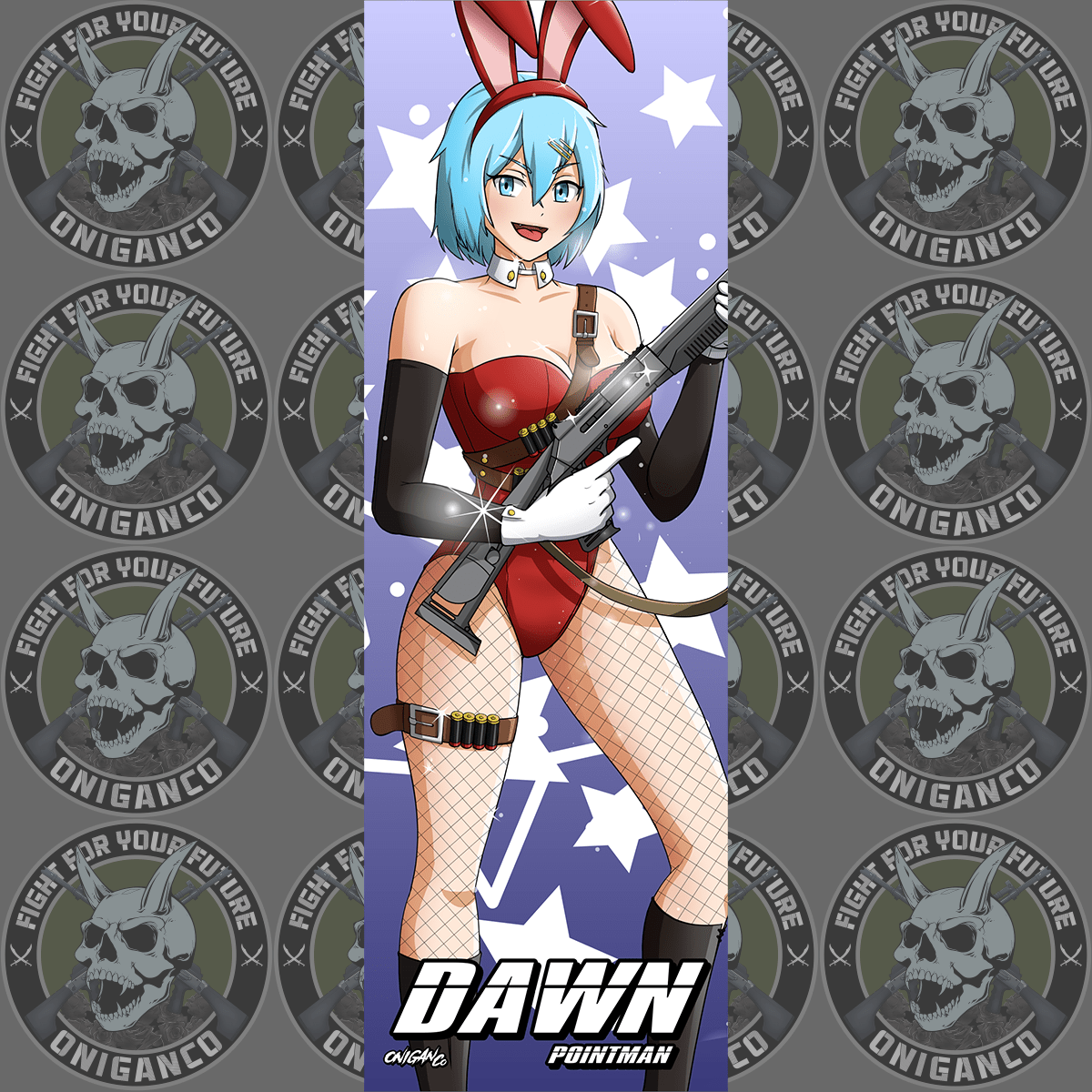 DAWN "Bunny" Slap Sticker