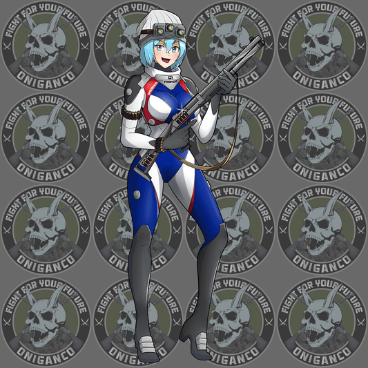DAWN "Neon Gen Plug Suit" Full Body Sticker