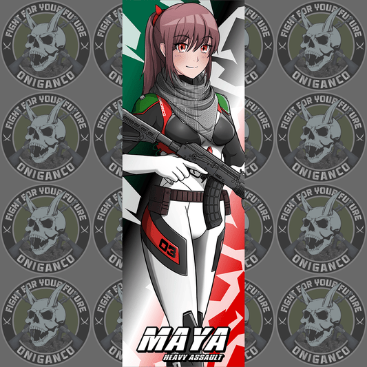 MAYA "Neon Gen Plug Suit" Slap Sticker