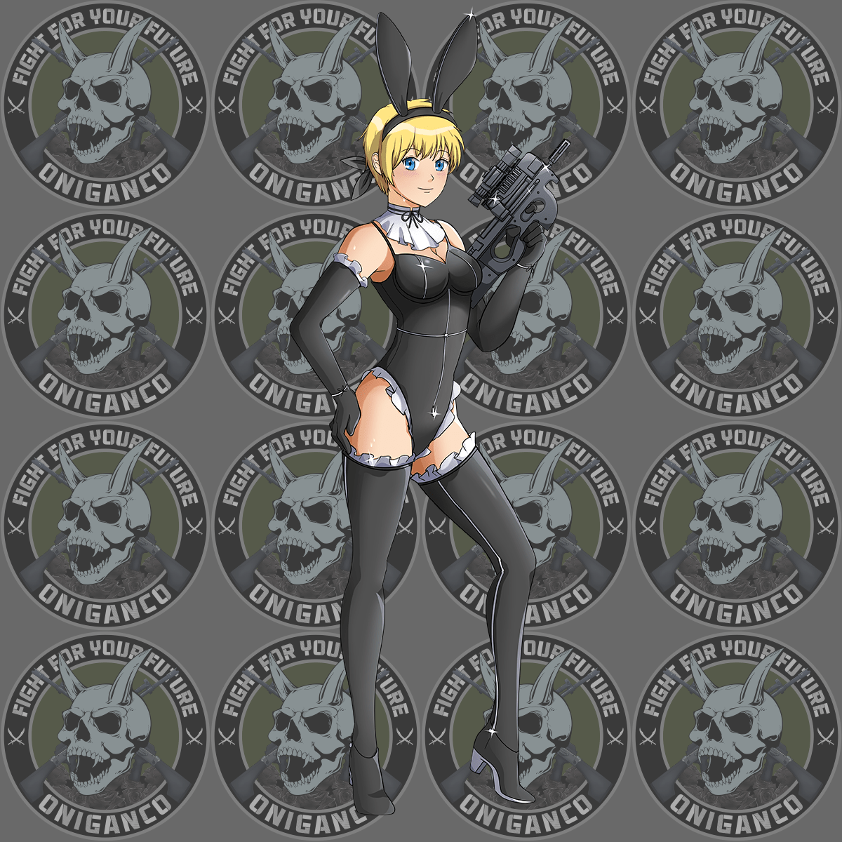 NINA "Bunny" Full Body Sticker