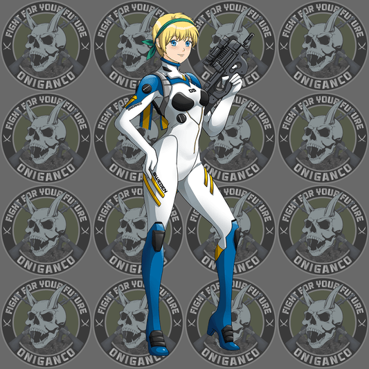 NINA "Neon Gen Plug Suit" Full Body Sticker