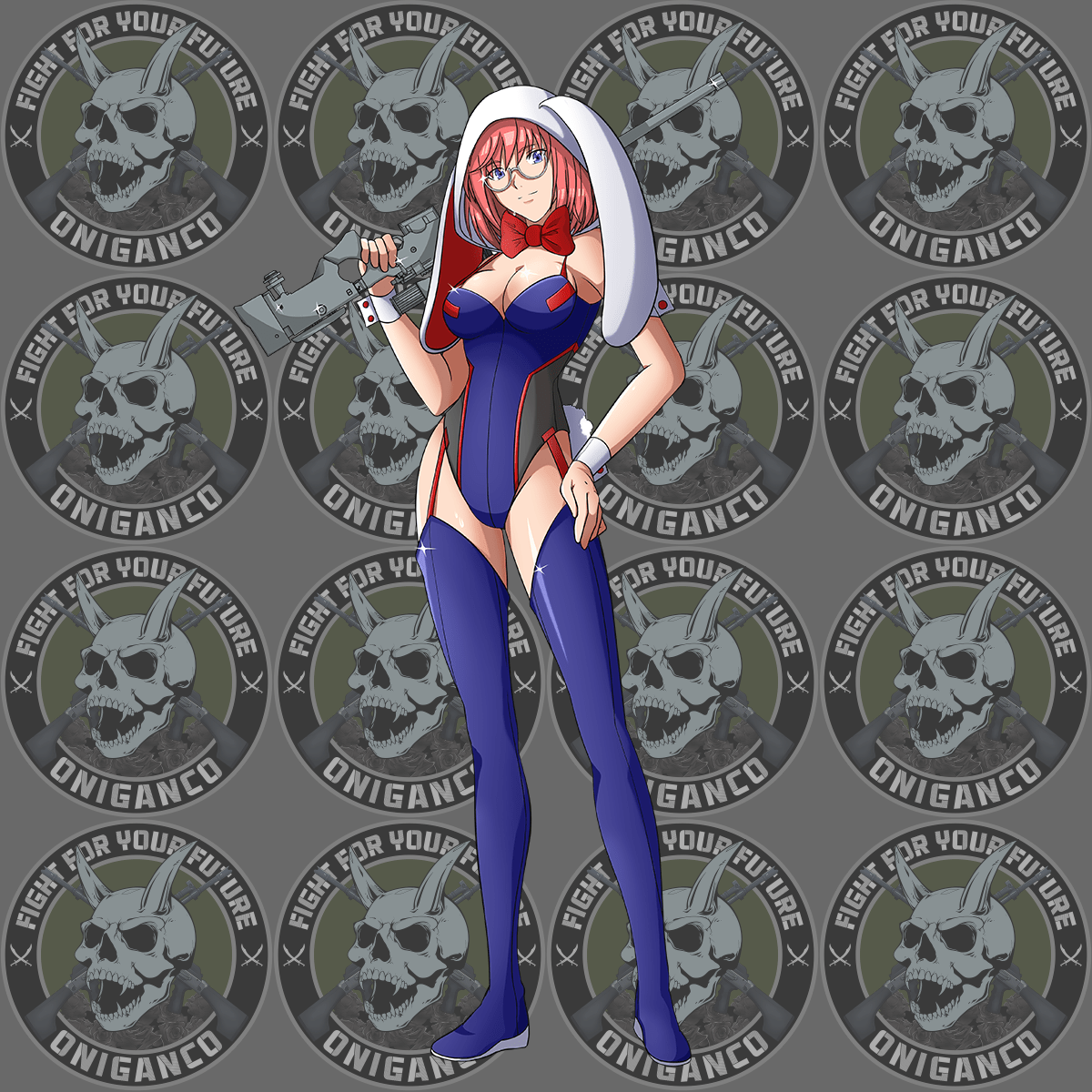 OLIVIA "Bunny" Full Body Sticker