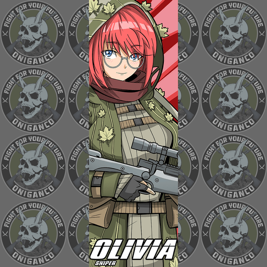 OLIVIA "V2" Slap Sticker